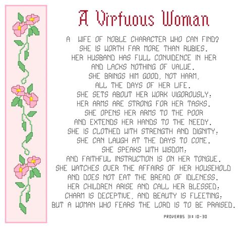 A Virtuous Woman