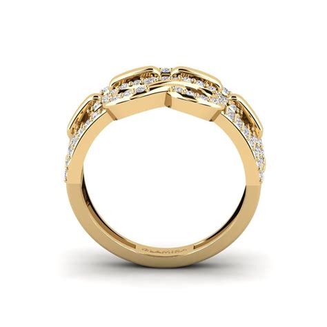Order GLAMIRA Ring Xhuma in Round cut 0.108 Carat 14ct Yellow Gold ...
