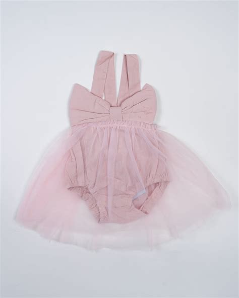 Baby Boo Pink Kiara Sheer Frock Dress-Solid-Tulle-For Infants-Extra 5% ...