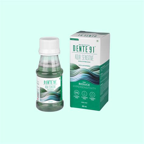 Buy Dente91 Aqua Sensitive Mouthwash - To Reduce Sensitivity & Bad Breath