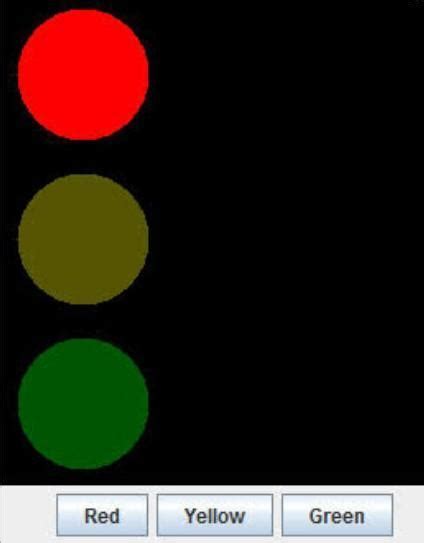 how to draw a traffic light in java? can you please reply quick ...