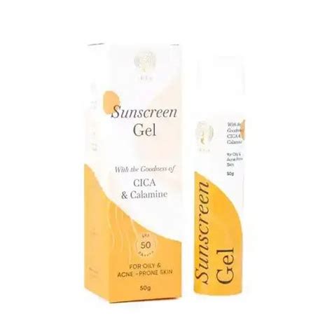 Buy IDIKA Sunscreen Gel with Goodness of CICA & Calamin SPF 50 PA ...