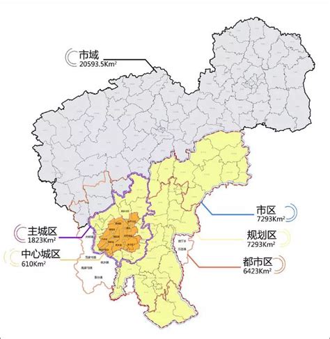 长春市行政区划地图：长春市下辖7个区、1个县，代管3个县级市分别是哪些？