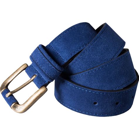 Blue Suede Belt | Ladies Country Clothing | Cordings EU