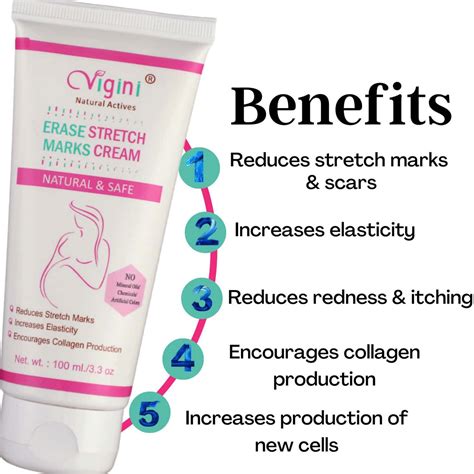 Buy VIGINI ERASE STRETCH MARKS REMOVAL CREAM & BUST FIRMING MASSAGE ...