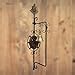 Craftatoz Wrought Iron Decorative Antique Inspired Wall Mounted Door ...