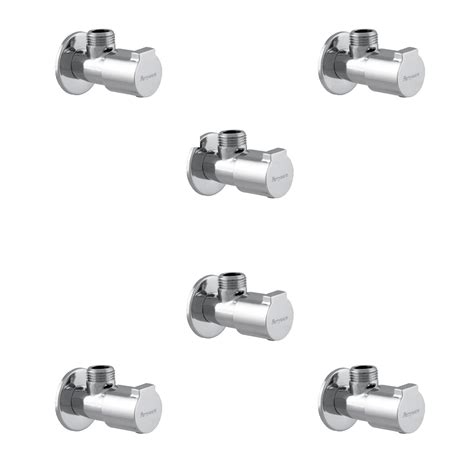 Parryware Comfort Angle Valve | G9004A1 | Chrome Finish | Pack of 6 ...