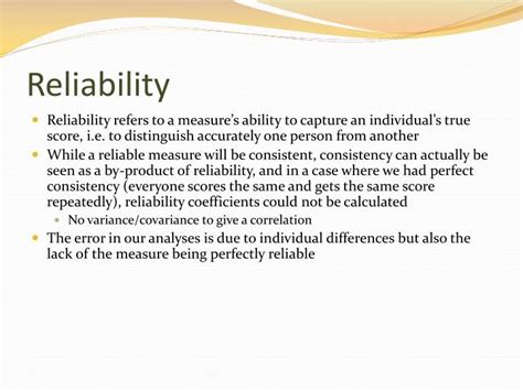 Image result for Reliability Examples