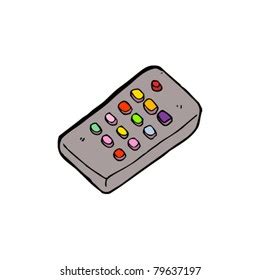 Cartoon Remote Control Stock Vector (Royalty Free) 120795610