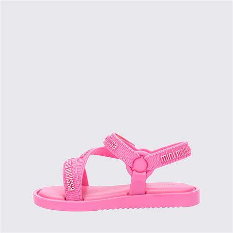 Mini Melissa Stripes M Lover Baby Rosa 35955 - Menina Shoes