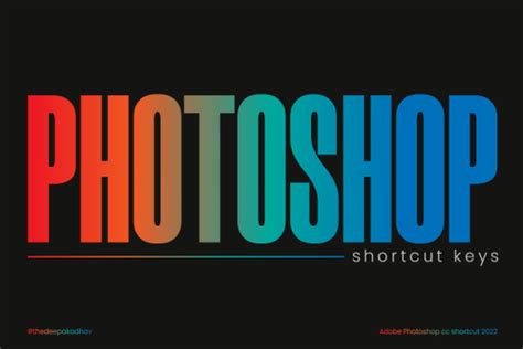 Photoshop shortcut pdf