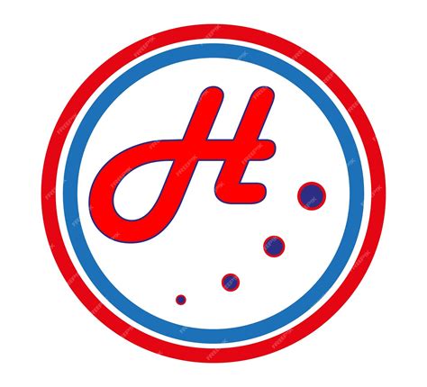 Premium Vector | Vector logo abstraction art design figure symbol and letter h sign on a white ...