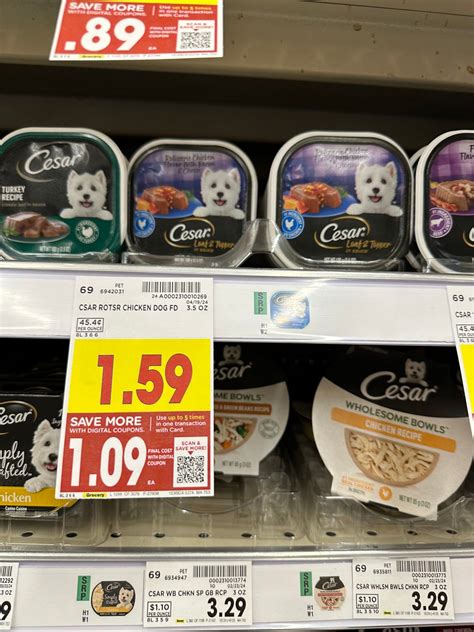 Cesar Wet Dog Food as low as 22¢! - Kroger Krazy