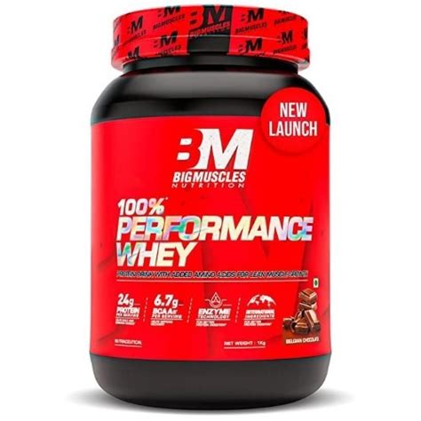 Bigmuscles Nutrition Performance Whey Protein - PHARMIKA INDIA PVT LTD.