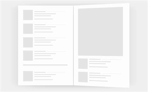 Image result for Two-Page Menu