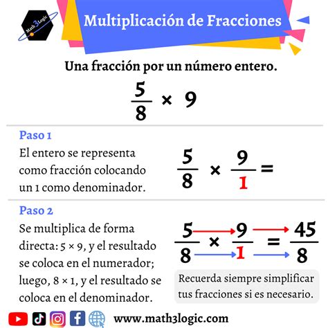 Ejercicios De Multiplicacion De Fracciones Mixtas