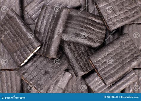Background from Black Liquorice Candies Stock Photo - Image of junk ...