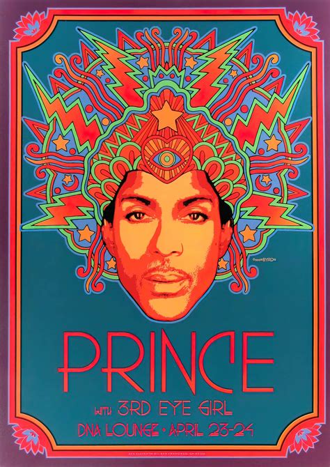 High Quality prince Vintage Gig A2 Size Poster – Pixie Posters