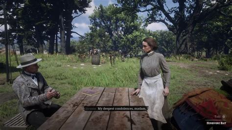 Red Dead Redemption 2-Mrs. Downes in the camp - YouTube