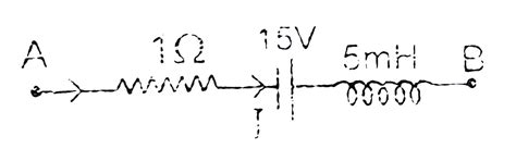 The network shown in Fig. is a part of a complete circuit.What is the ...