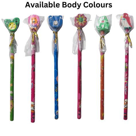Infinity Funtoosh Pencil With Cartoon Characters for School Kids ...