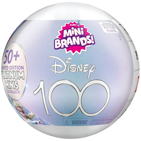 5 Surprise Mini Brands Disney Platinum | Walgreens