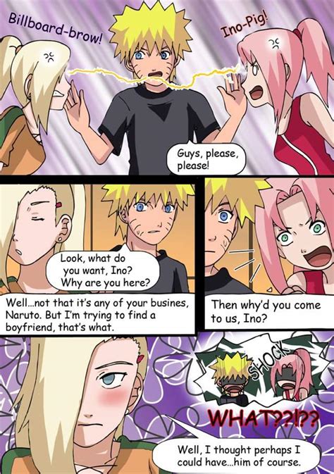 Ino Sakura and Naruto | Anime Amino