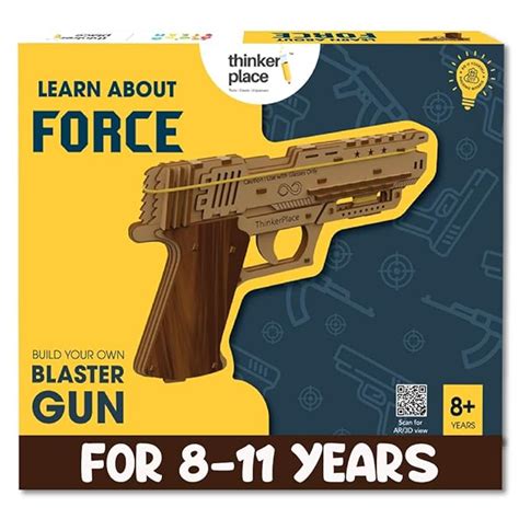 ThinkerPlace DIY Blaster Gun Toy & Dynamic Target | Build & Play with a ...
