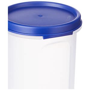 Buy Amazon Brand - Solimo Plastic Slim Storage Container,Set of 6(585 ...