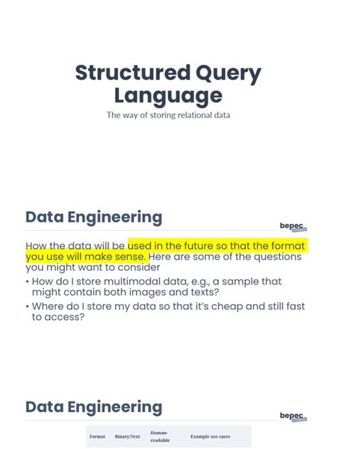 Image result for Can SQL Store PDF