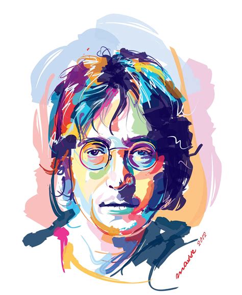 Art Of John Lennon at Ryan Henderson blog