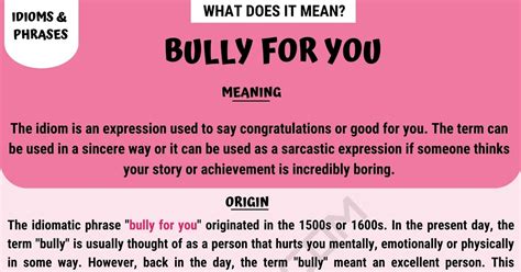 Image result for Bully Code Meaning