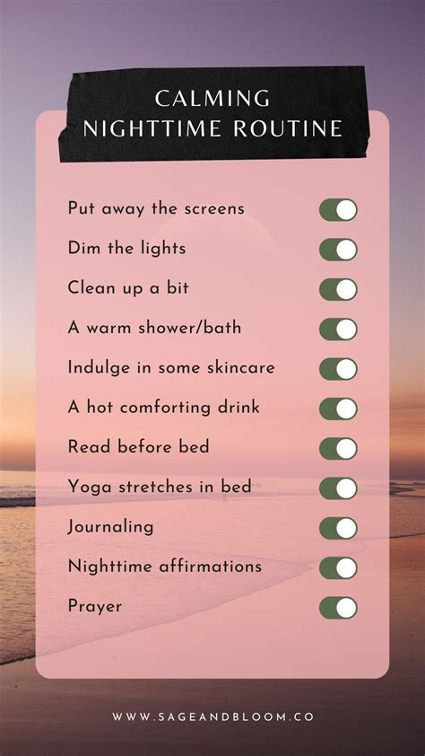 11 Calming Nighttime Routines to Help You Sleep Better - Her Aligned Self