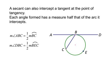 10-6 Secants, Tangents and Angle Measures.ppt