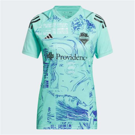 adidas Seattle Sounders Tiro Graphic Jersey - Green | Free Shipping ...