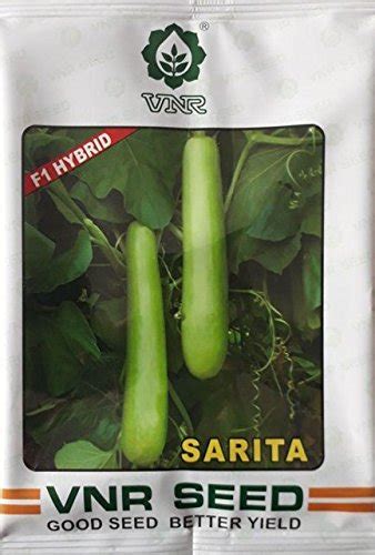 VNR SEEDS Bottle Gourd Seeds F1 Hybrid Bottle Gourd Variety- Sarita 10 ...