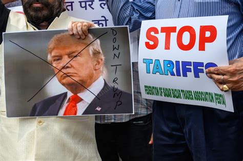 Delhi traders protest Trump’s 50% tariff hike: Warn of export losses ...
