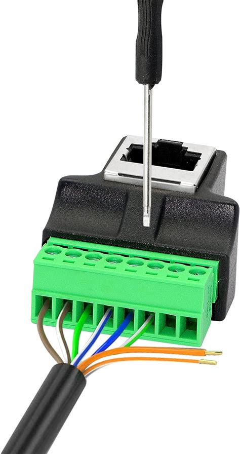 GINTOOYUN RJ45 Screw Terminal,RJ45 Ethernet 8P8C India | Ubuy