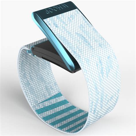 3D model Activity Tracker Whoop 4 Blue Rigged for Maya | 3D Molier ...