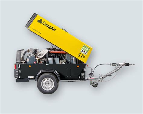 Portable Air Compressors | Efficient C-Series | CompAir