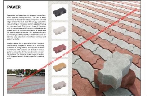 Interlocking Paver Block - Rustico Paver block Manufacturer from Surat