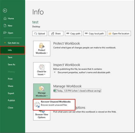 Image result for Restore Excel Files Using File History