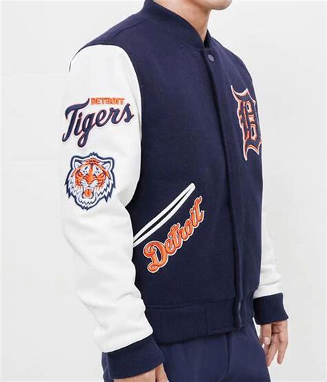 Letterman Detroit Tigers Varsity Jacket - Jacket Makers