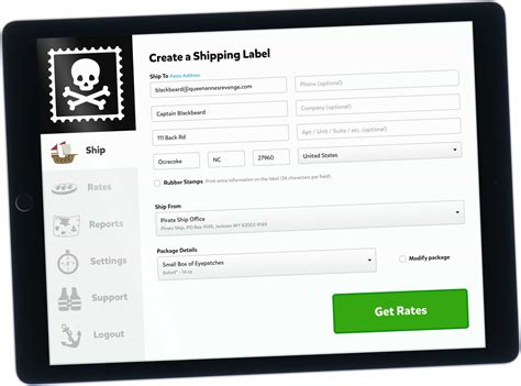 Image result for Pirate Shipping.com