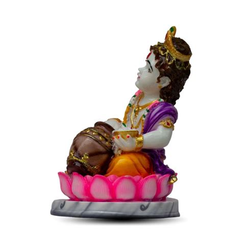 Eternal Bliss: Makhan Chor Krishna Statue | Arte House