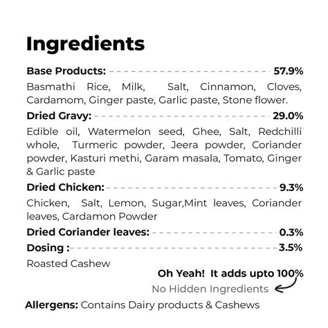 Kaju Chicken Curry Rice – THE TASTE COMPANY