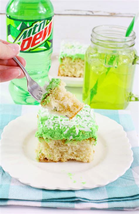 2-Ingredient Mountain Dew Cake (Without Eggs) – Simplistically Living