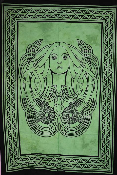 Traditional Jaipur Celtic Art Pattern Poster, Indian Poster, Bohemian ...
