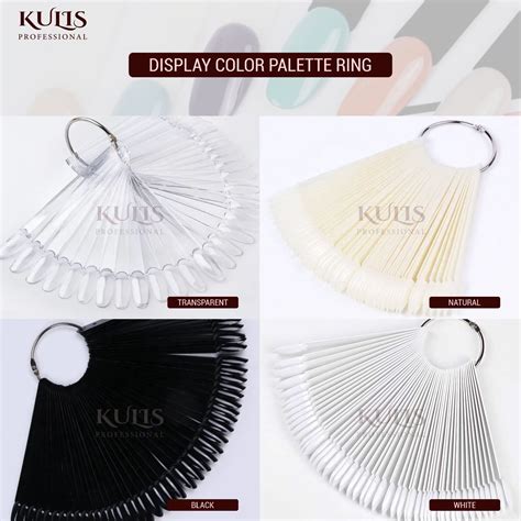 Buy: Kulis Nail Art Tools | 50 Pcs Display Palette Ring – Kulis ...