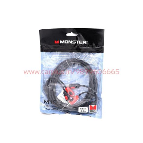 Monster High Performance RCA Cable RCA (M100i) – CARPLUS